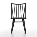 Lewis Windsor Chair FURNITURE - dining chair Four Hands Black