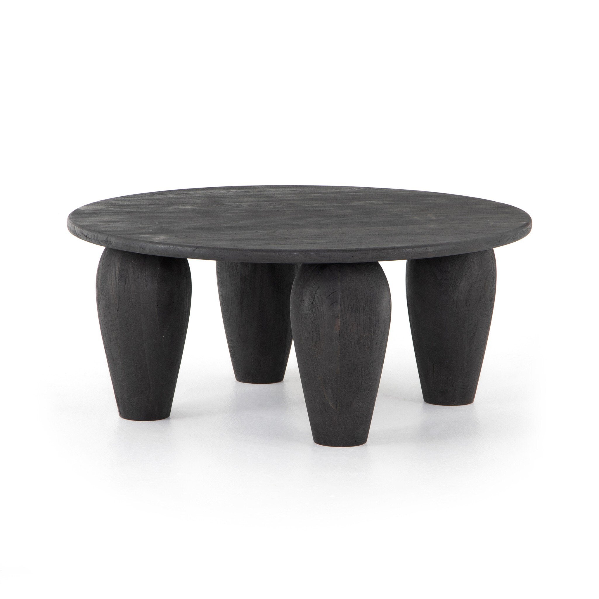 Maricopa Coffee Table FURNITURE - coffee table Four Hands Dark Totem
