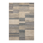 Loloi Silas Slate / Sand Rug 0-RUGS-patterned Loloi