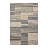 Loloi Silas Slate / Sand Rug 0-RUGS-patterned Loloi