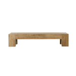 Amos Rectangular Coffee Table 4 - a - FURNITURE - Coffee Table Four Hands Rustic Oak
