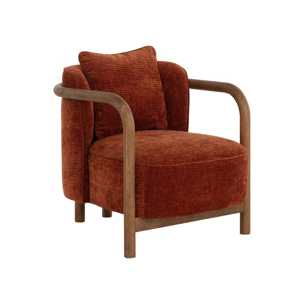 Betty Lounge Chair FURNITURE - lounge chair Sunpan Opera Spice
