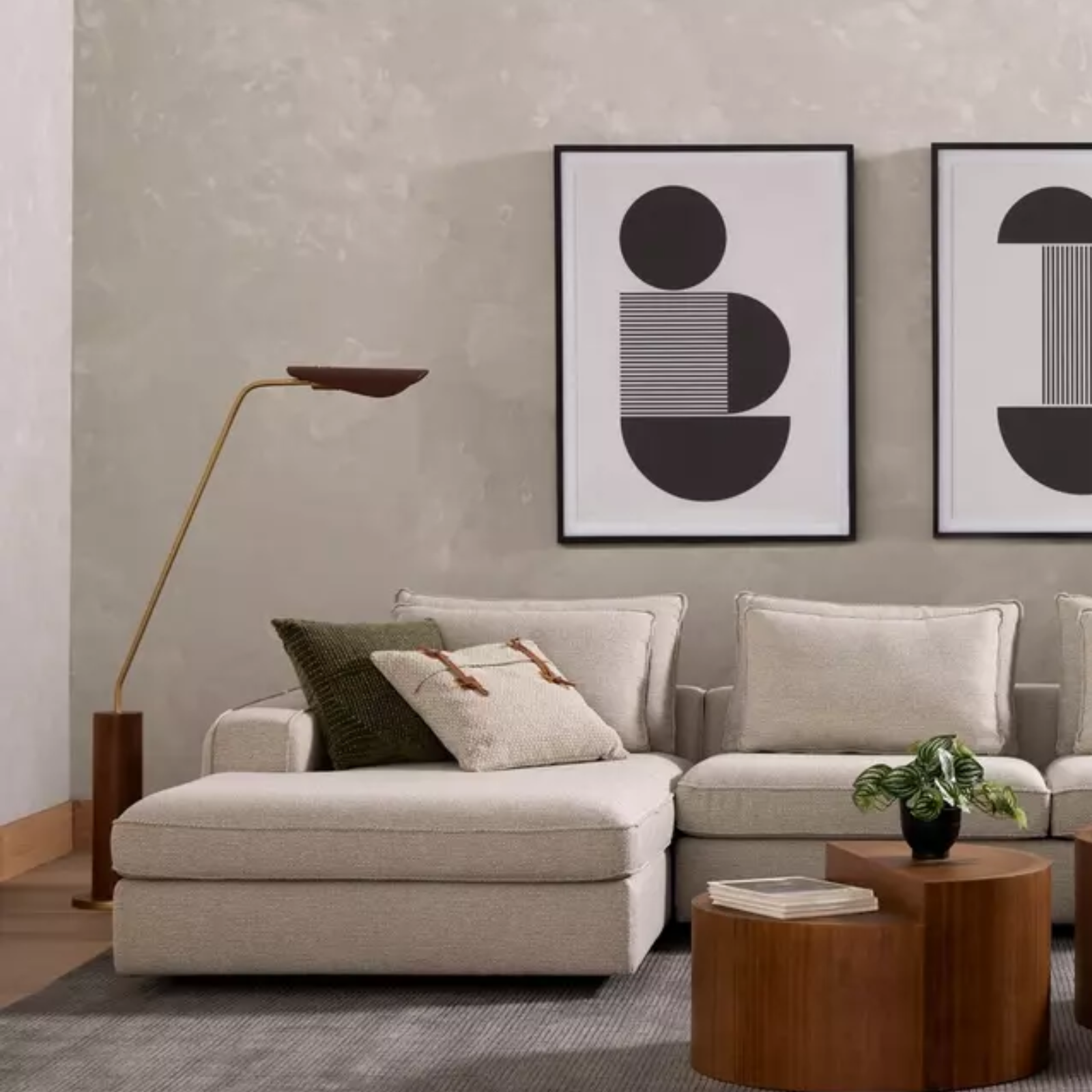 Agnes Floor Lamp LIGHTING - floor lamp Four Hands