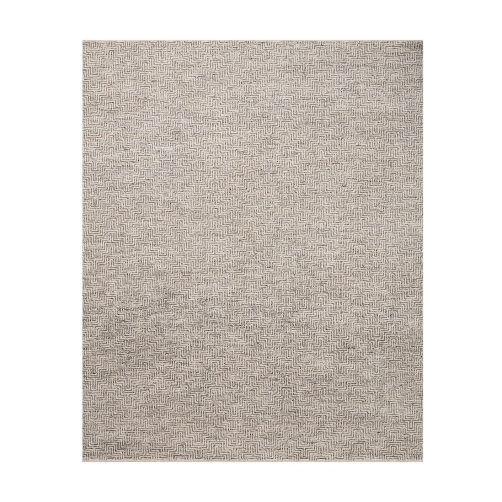 Jean Stoffer x Loloi Grace Dove Rug 1- RUGS - wool Loloi