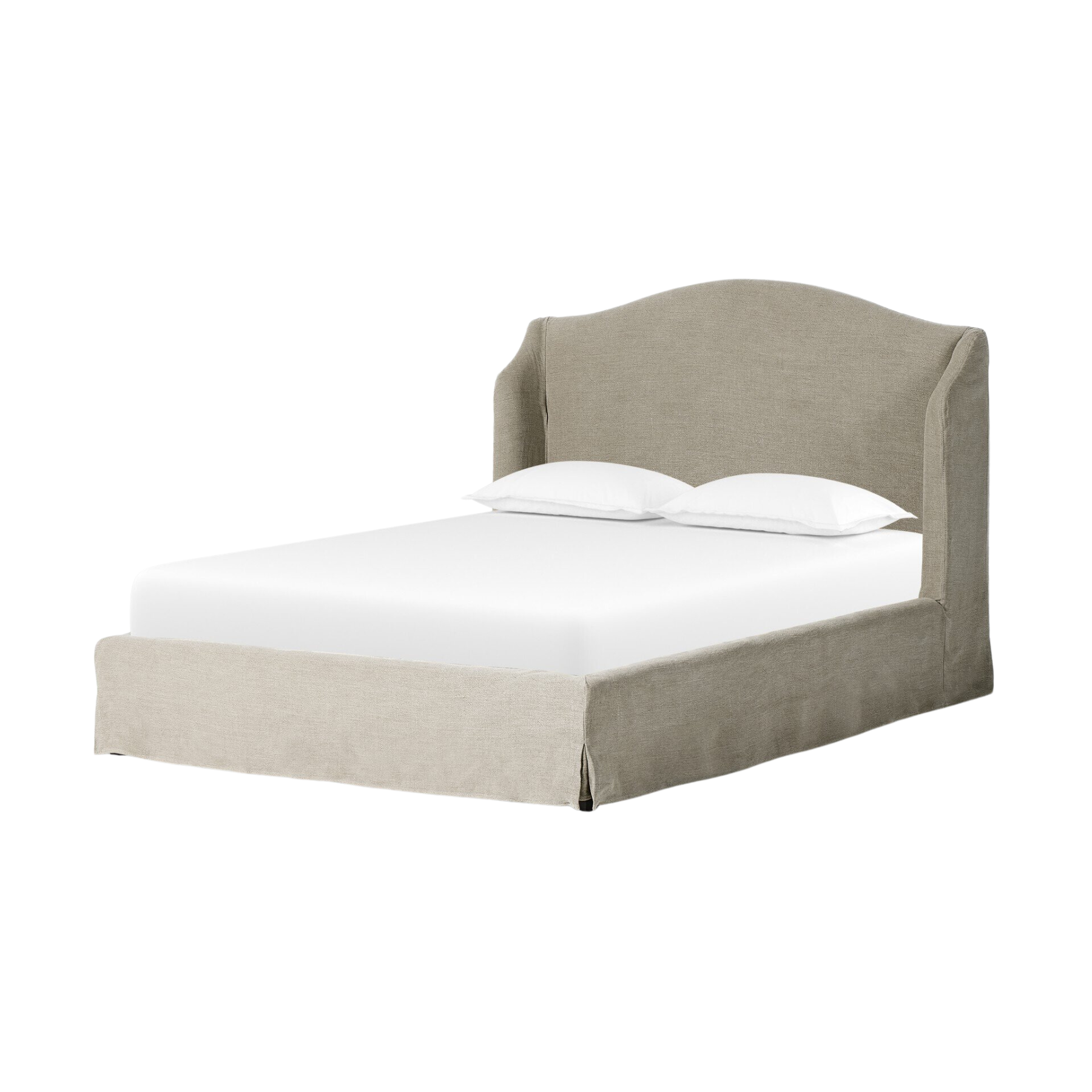 Mary Slipcover Bed 13 - FURNITURE - bed Four Hands