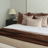 Thai Check Pillow Cover 1 - PILLOWS - Thai - neutral Rug & Weave Pillows