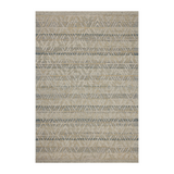 Loloi Elias Fog / Natural Rug 1- RUGS - wool Loloi