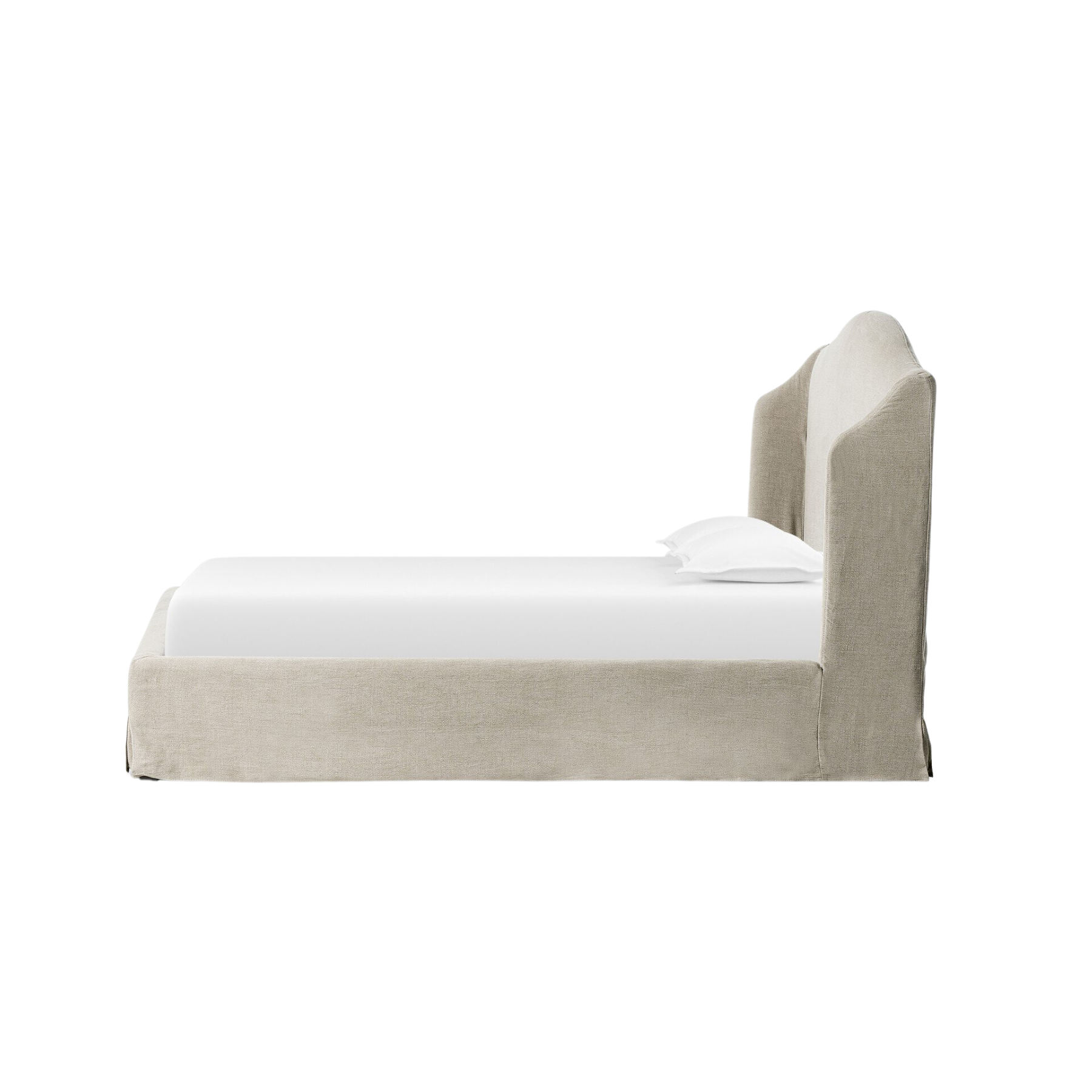 Mary Slipcover Bed 13 - FURNITURE - bed Four Hands