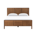 Sylvie Bed Beds Four Hands King Brown Wash