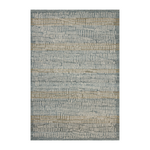 Loloi Elias Ocean / Oatmeal Rug 1- RUGS - wool Loloi