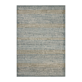 Loloi Elias Ocean / Oatmeal Rug 1- RUGS - wool Loloi