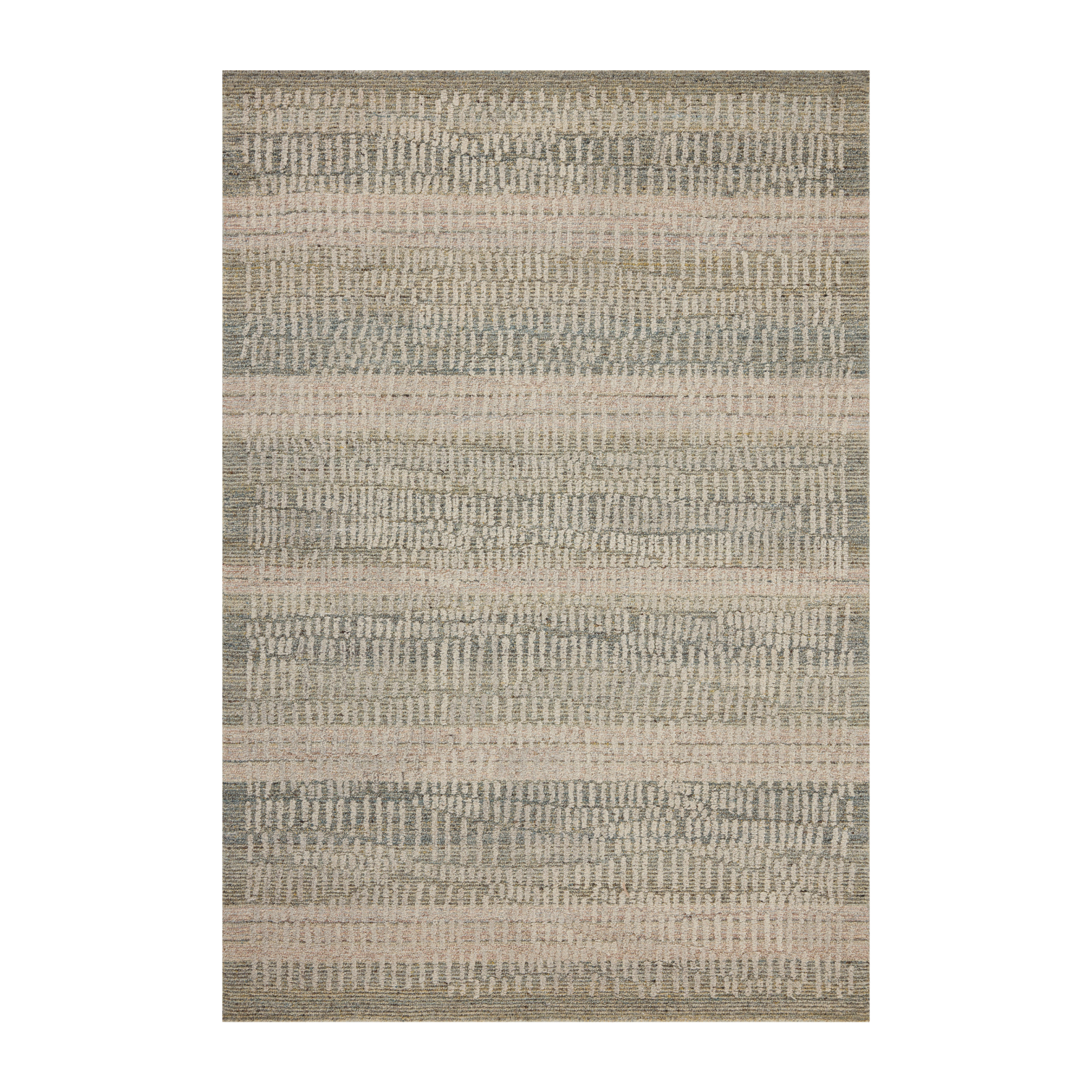 Loloi Elias Earth / Blush Rug 1- RUGS - wool Loloi