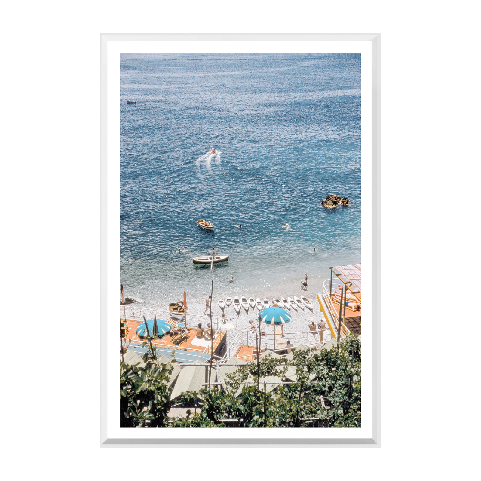 "1959 Capri II" by Toni Frissell Framed Art Print ARTWORK - framed print Celadon Art Small