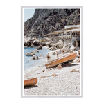 FLOOR MODEL - "1959 Capri I" by Toni Frissell Framed Art Print - 21" x 31" IN STORE - sale art Celadon Art