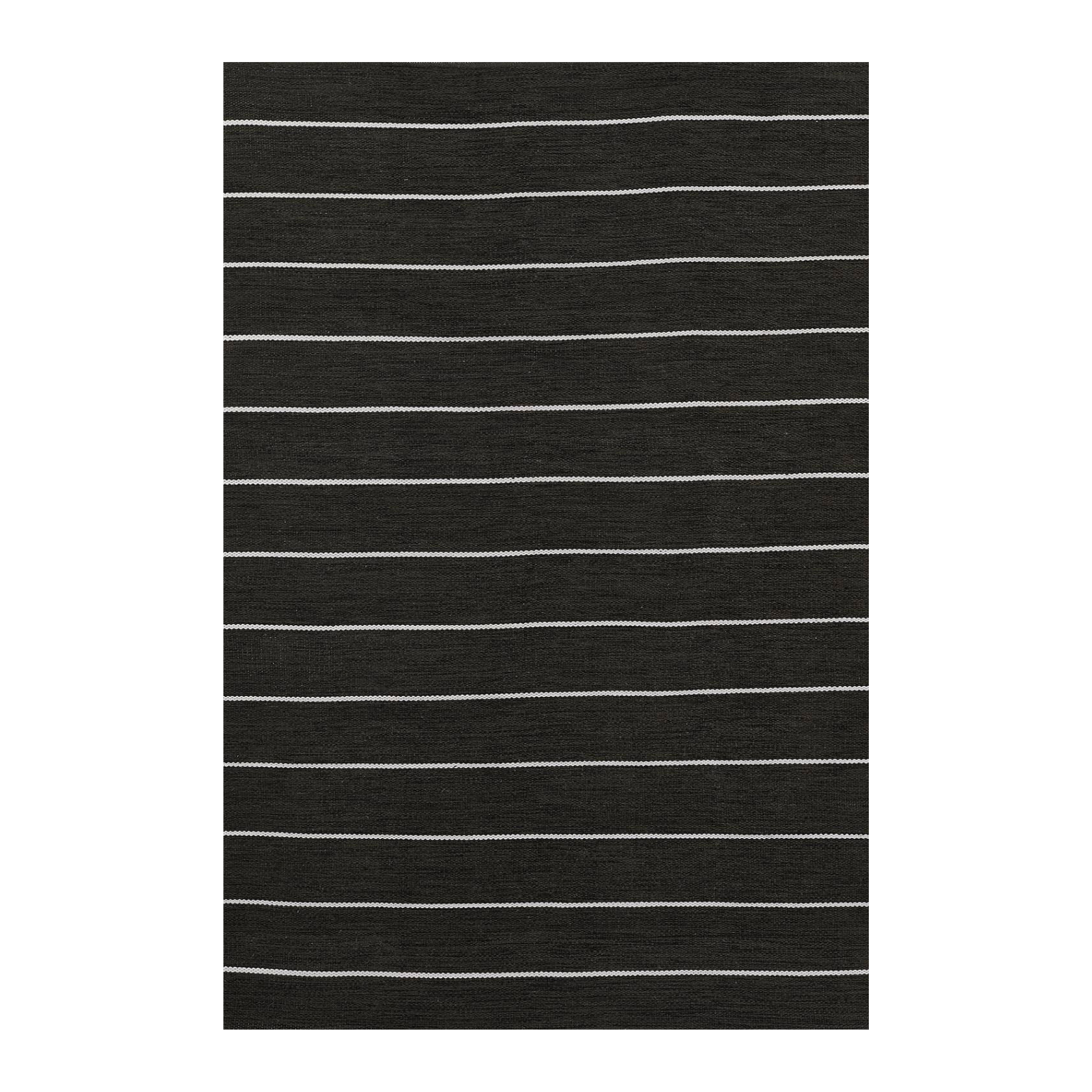 Ripple Black Stripe Reversible Rug 5-Rugs - indoor/outdoor Momeni