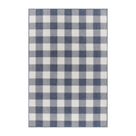 Braemar Plaid Denim Outdoor Rug 5-Rugs - indoor/outdoor Momeni