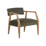 Tate Armchair 0- FURNITURE - chair Four Hands Velvet Loden
