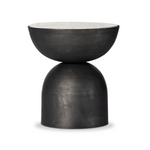 Corbett End Table - Taupe FURNITURE - accent table Four Hands