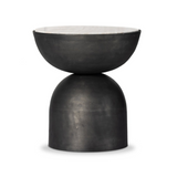 Corbett End Table - Taupe FURNITURE - accent table Four Hands