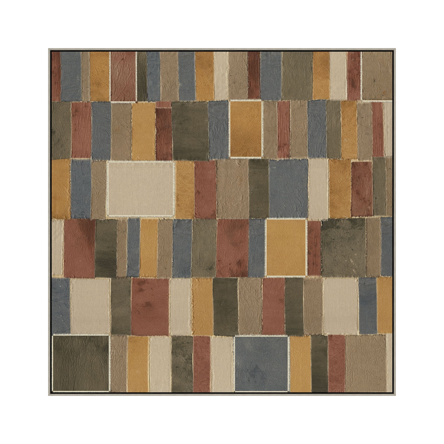 "Patch by Patch" Framed Canvas ARTWORK - framed print Wendover Art Group