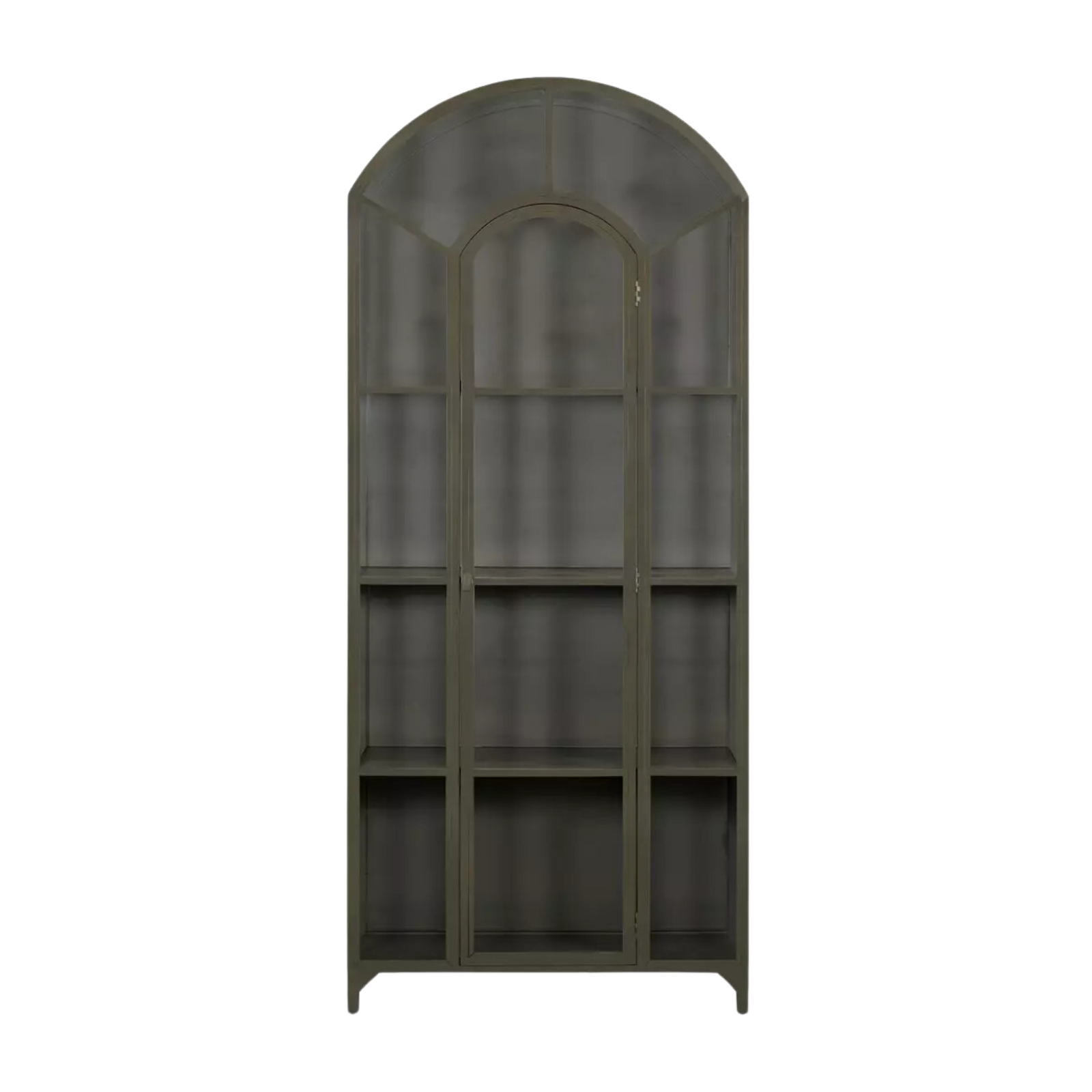 Beatty Metal Cabinet 7 - FURNITURE - bookcase/cabinet Four Hands Gunmetal