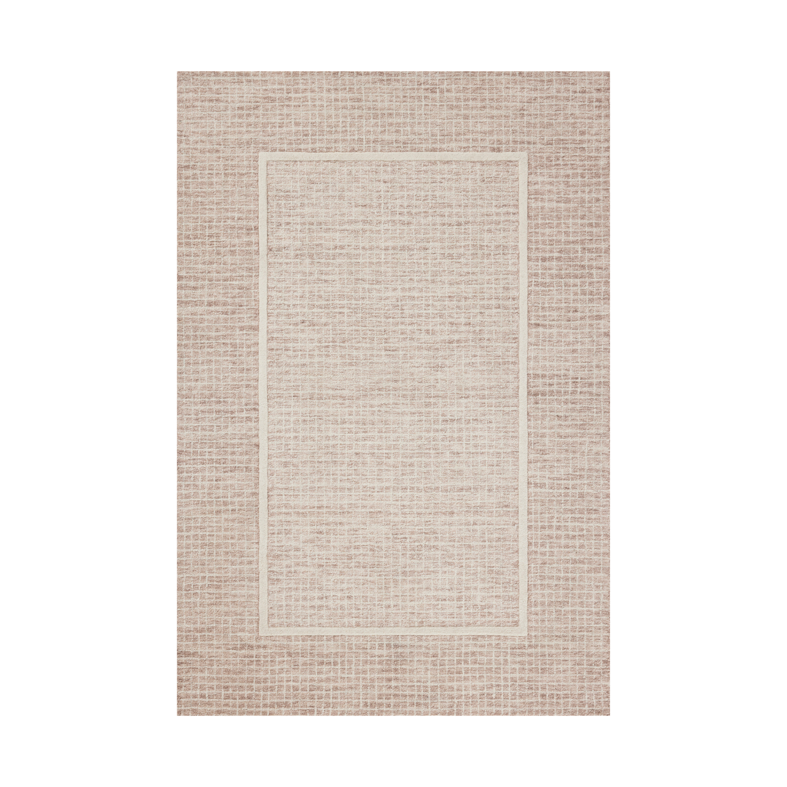 Chris Loves Julia x Loloi Briggs Blush / Ivory Rug 0-RUGS-wool Loloi