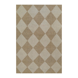 Willa Beige Harlequin Rug 0-rugs-wool Momeni