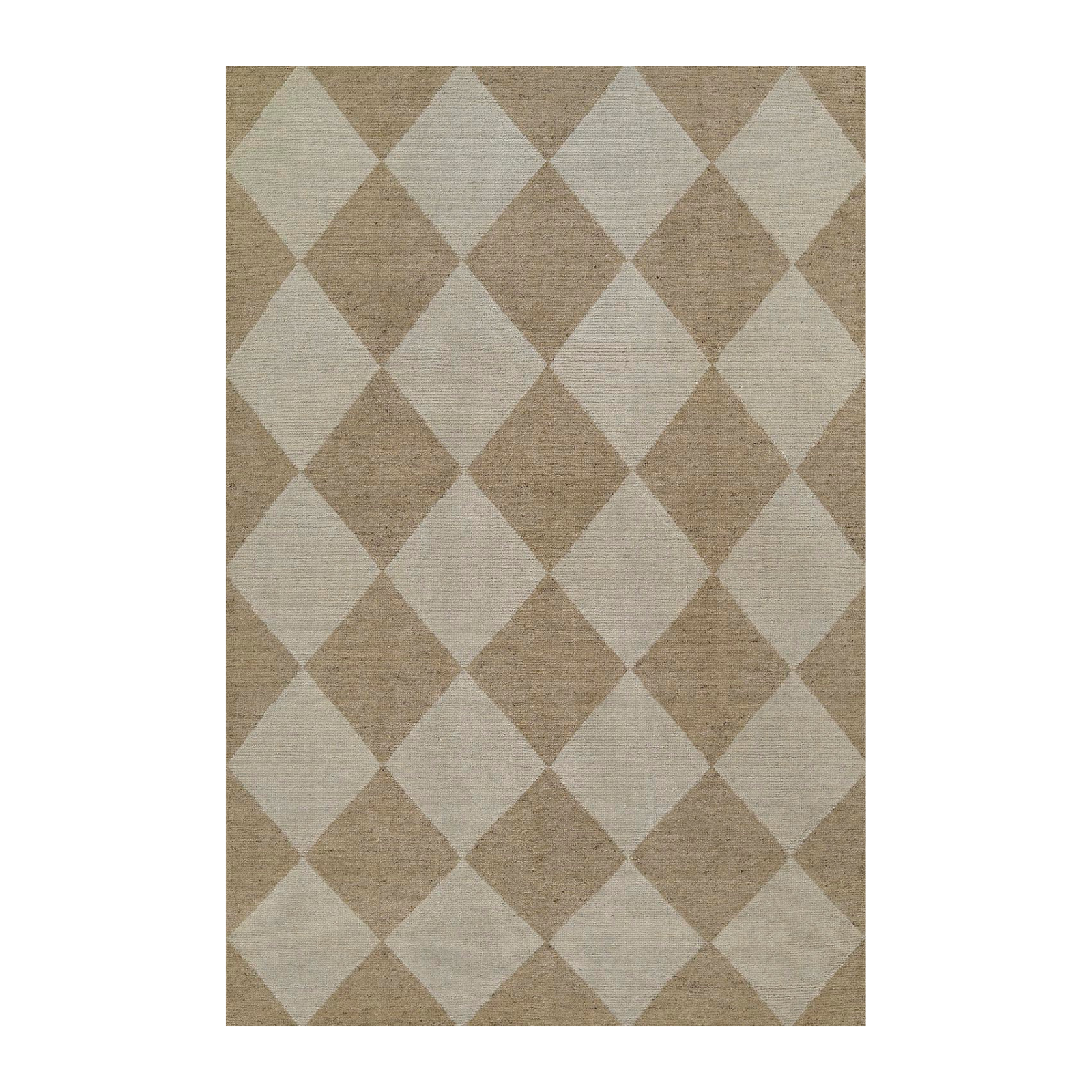 Willa Beige Harlequin Rug 0-rugs-wool Momeni
