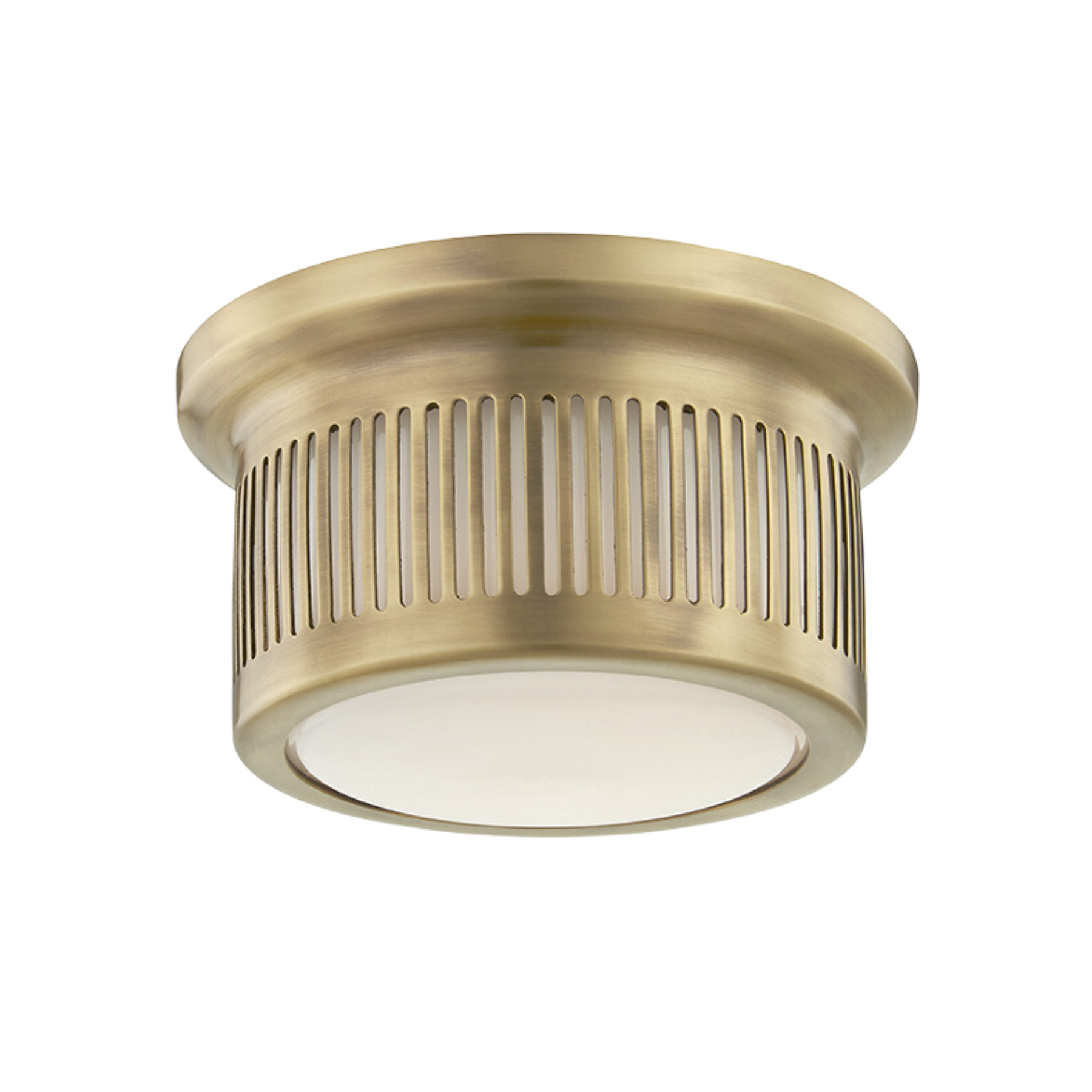 Bangor Flush Mount Flush Mount Hudson Valley Lighting Aged Brass