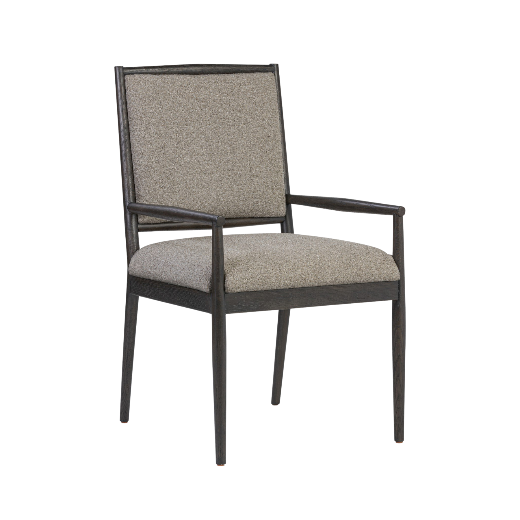 Glenview Dining Armchair FURNITURE - dining chair Four Hands Weslie Feather
