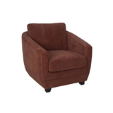 Baltimore Club Chair 3 - FURNITURE - chair LH IMPORTS Deep Rust Stationary
