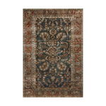 IN STORE - Loloi Jules Ocean / Spice Rug IN STORE - Rugs Loloi