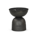 Corbett End Table - Black FURNITURE - accent table Four Hands