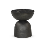 Corbett End Table - Black FURNITURE - accent table Four Hands