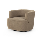Mila Swivel Chair Four Hands Sheepskin Camel