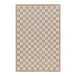 Sablebrook Taupe Checkered Rug 5-Rugs - indoor/outdoor Momeni