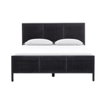Sylvie Bed Beds Four Hands Queen Black Wash