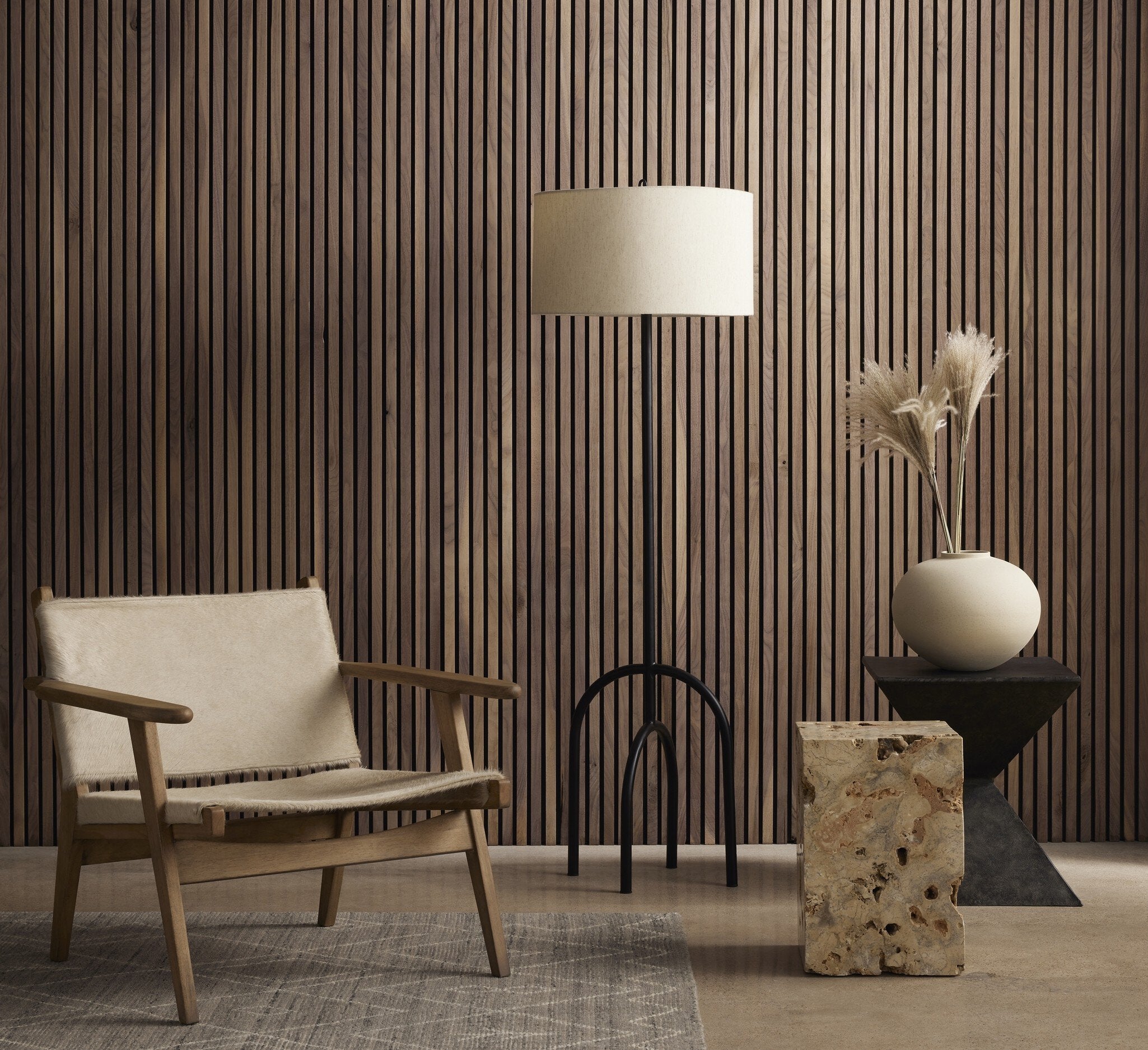 Elian End Table FURNITURE - side table Four Hands