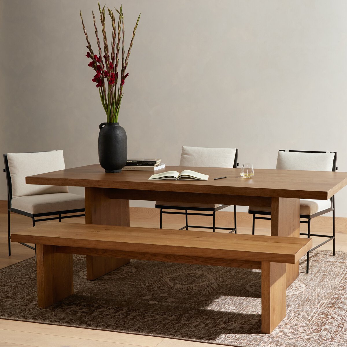 Eaton Dining Table FURNITURE - dining tables Four Hands