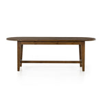 Abelio Dining Table 9 - a - FURNITURE - dining tables Four Hands Waxed Pine 87"
