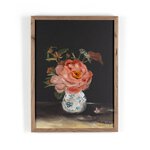 "Pink Peony" by Shaina Page ARTWORK - framed print Four Hands