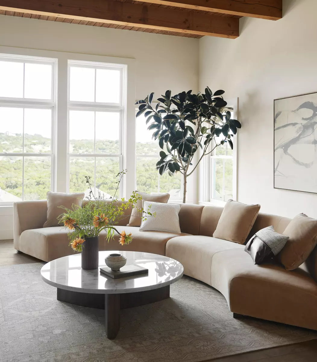 Cortara Cream Rug RUGS - wool Four Hands