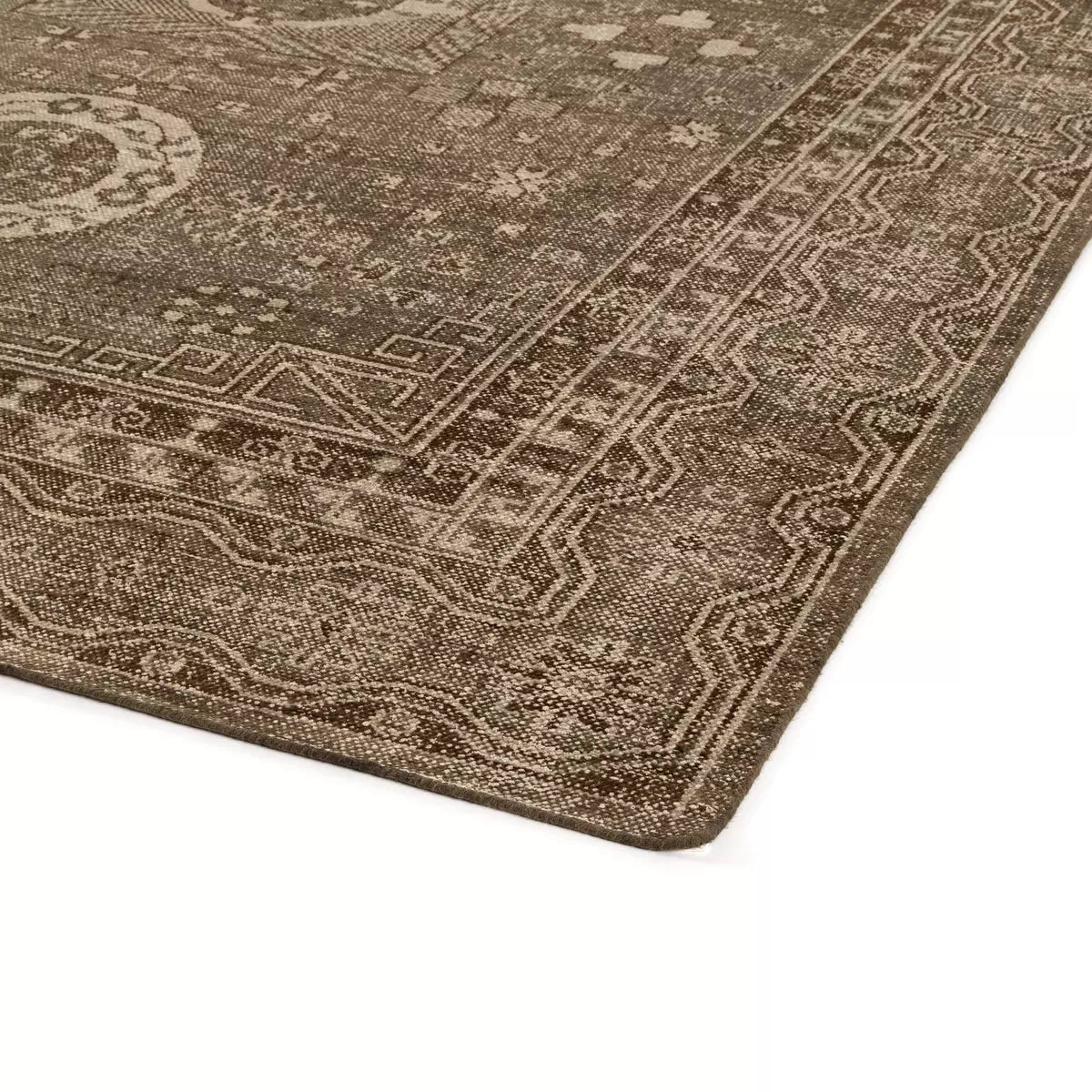 Cortara Olive Rug RUGS - wool Four Hands