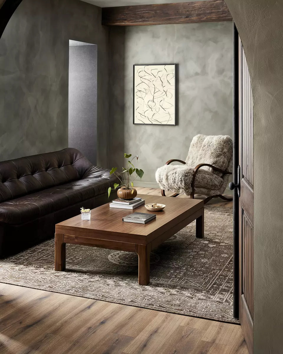 Cortara Olive Rug RUGS - wool Four Hands