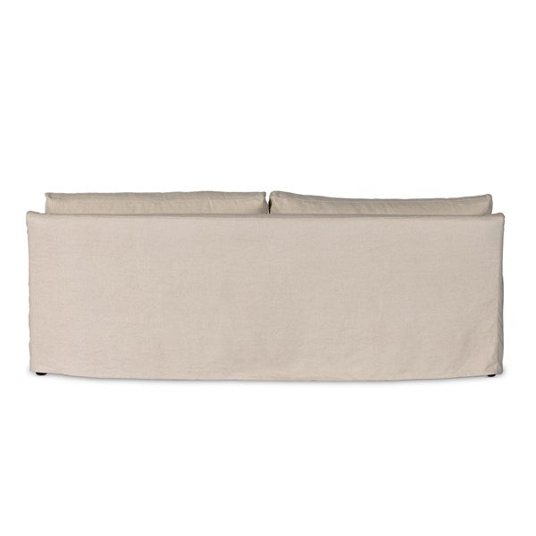 Monty 94" Slipcover Sofa - Natural 1 - FURNITURE - sofa Four Hands