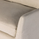 Monty 94" Slipcover Sofa - Natural 1 - FURNITURE - sofa Four Hands