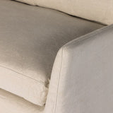 Monty 94" Slipcover Sofa - Natural 1 - FURNITURE - sofa Four Hands
