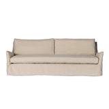 Monty 94" Slipcover Sofa - Natural 1 - FURNITURE - sofa Four Hands