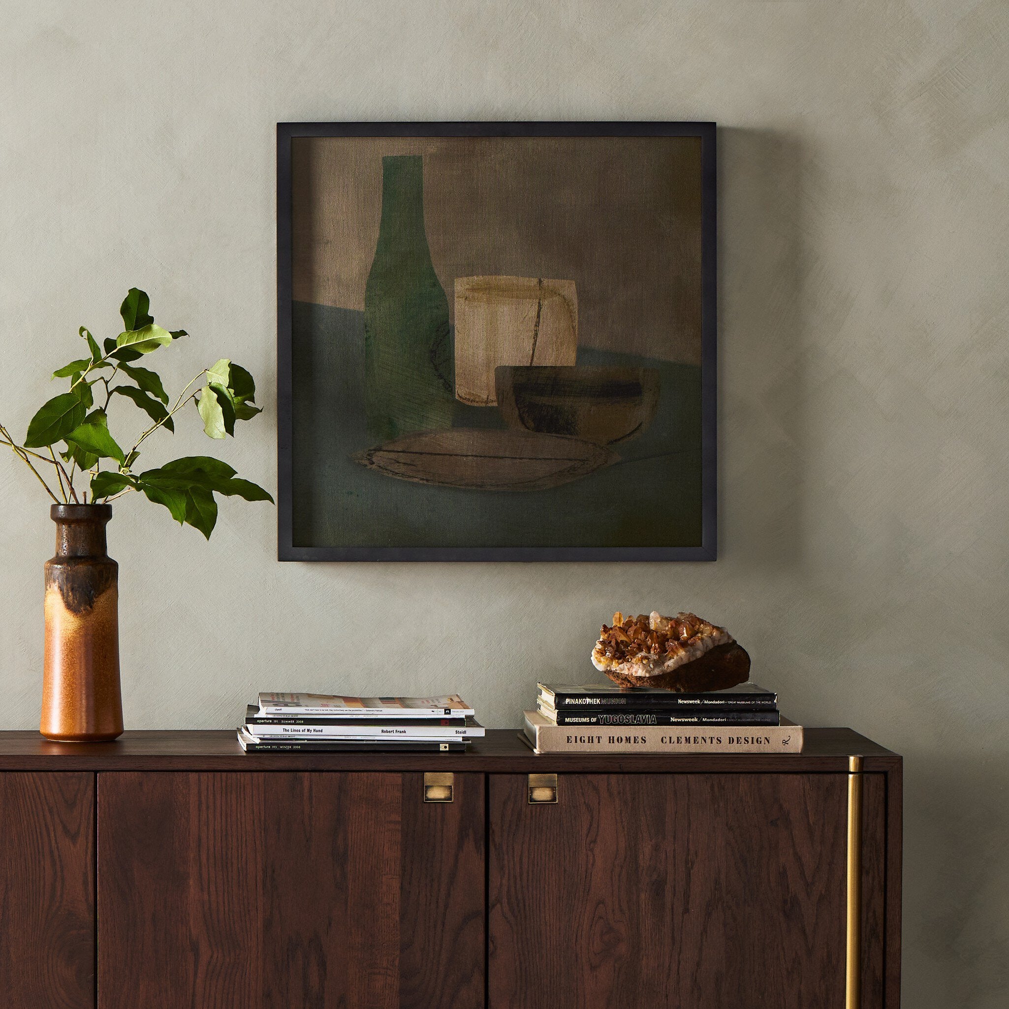 "Supper" by Dan Hobday ARTWORK - framed print Four Hands