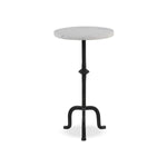 Jocelyn End Table 4 - a - FURNITURE - accent table Four Hands White Marble